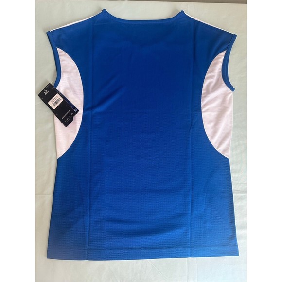 Mizuno Women's Volleyball Performance Cap Sleeve G3 Jersey, Royal/White - Small - Picture 2 of 6